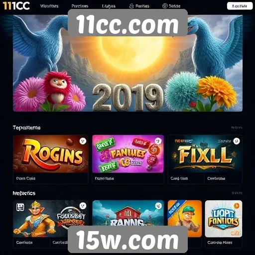 Novidades e recursos do site de jogos 11cc