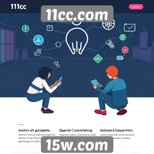 Interação da comunidade no portal 11cc.com