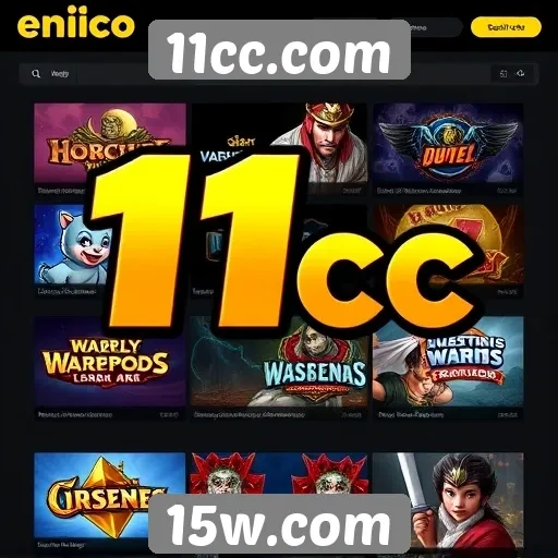Análise dos jogos disponíveis no site 11cc