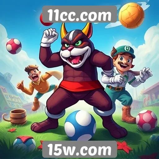 Análise da variedade de jogos no 11cc.com