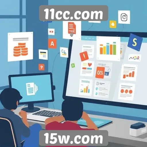 Análise de recursos interativos em 11cc.com