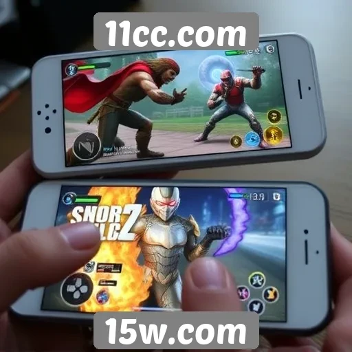 Desempenho de jogos em dispositivos móveis no 11cc.com