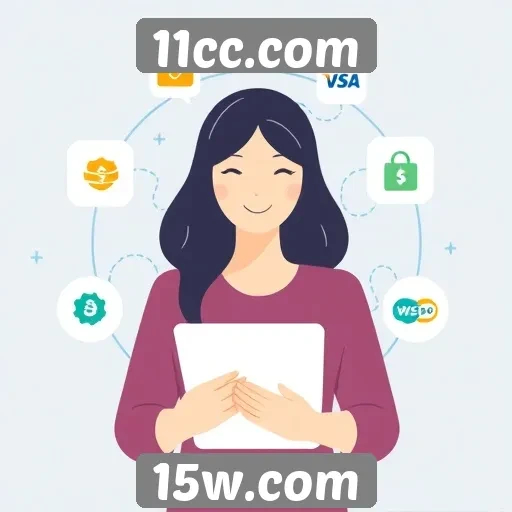 Sistemas de pagamento no 11cc.com